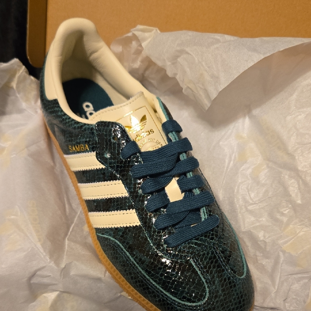 Adidas Samba Green Sneakers
